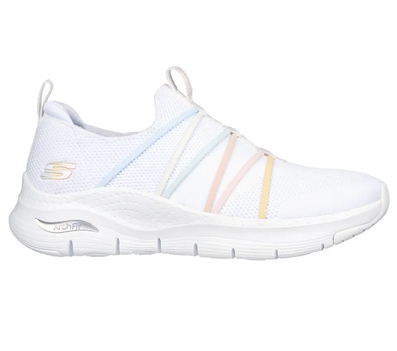 Skechers Arch Fit – Bright Stride – Wit / Multi (149565-WMLT)