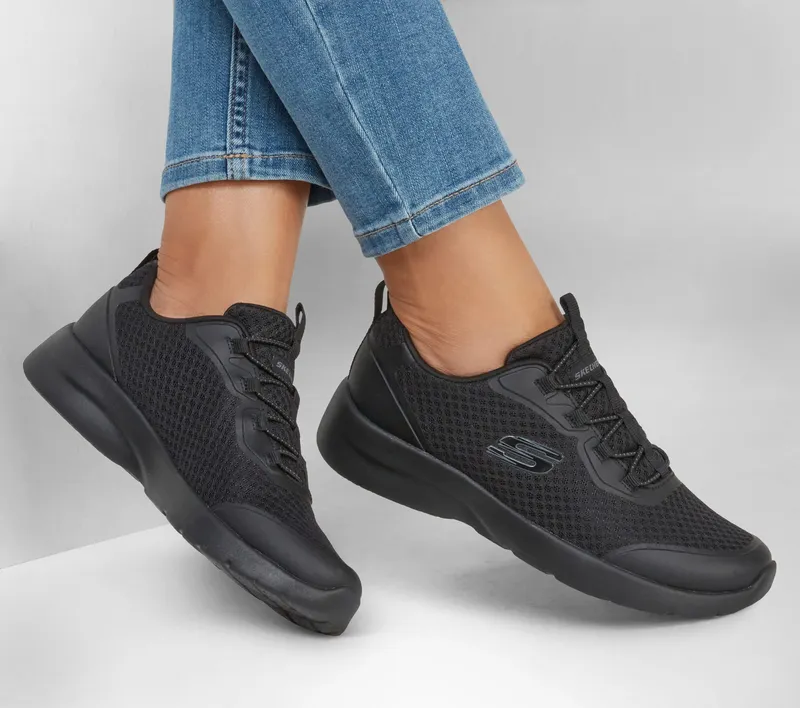 Skechers Dynamight 2.0 – Social Orbit – Zwart (149691-BBK)