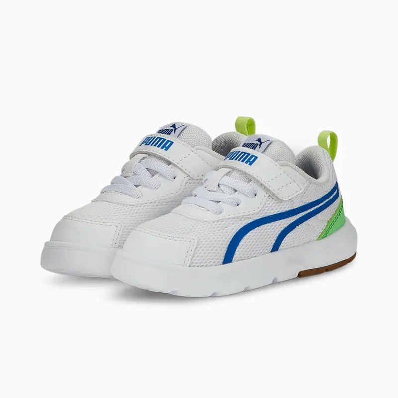 Puma Evolve Gym met alternatieve sluiting+ Wit/Blauw/Groen (389143-01)