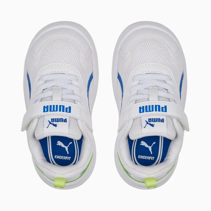Puma Evolve Gym met alternatieve sluiting+ Wit/Blauw/Groen (389143-01)