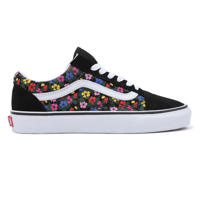 VANS Floral Old Skool Zwart (VN0005UFBA2)