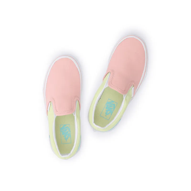 VANS Pastel Block Classic Slip-on Kinderschoenen Multicolour (VN0A5KXMJBW)