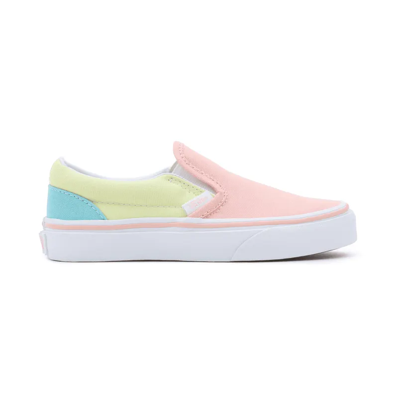 VANS Pastel Block Classic Slip-on Kinderschoenen Multicolour (VN0A5KXMJBW)