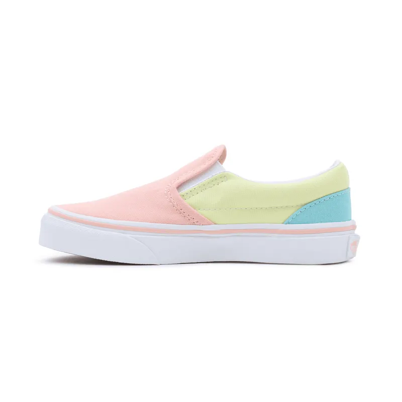 VANS Pastel Block Classic Slip-on Kinderschoenen Multicolour (VN0A5KXMJBW)