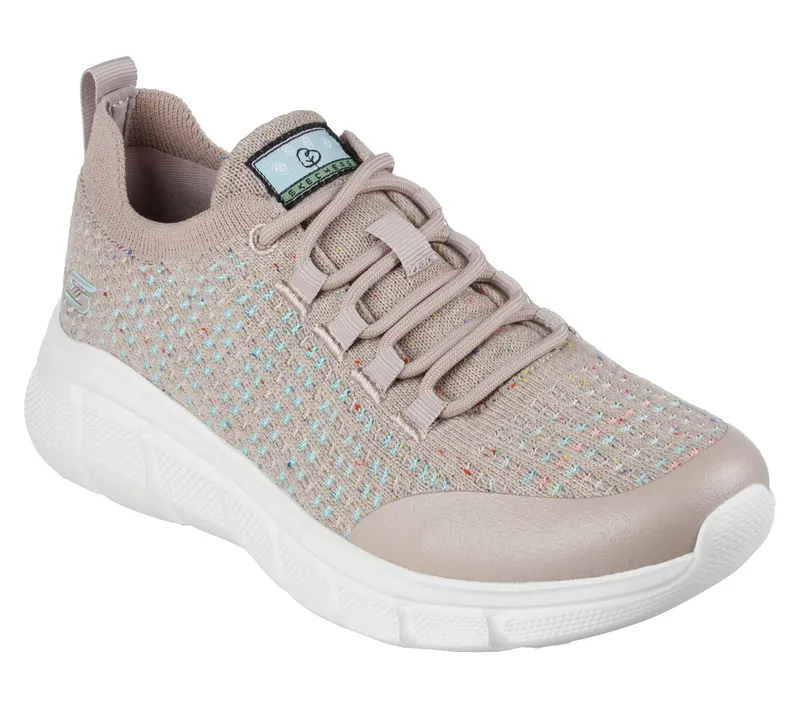 Skechers BOBS B Flex – Clean Spirit – Taupe / Multi (117300-TPMT)