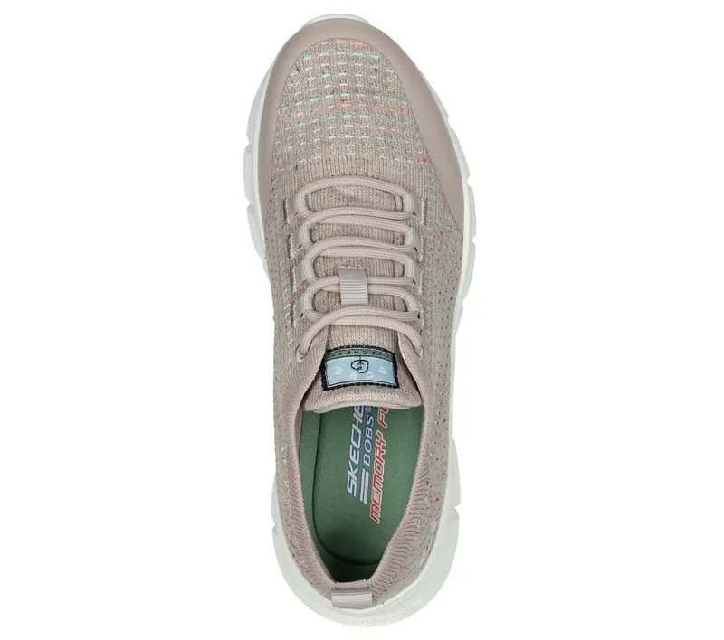 Skechers BOBS B Flex – Clean Spirit – Taupe / Multi (117300-TPMT)