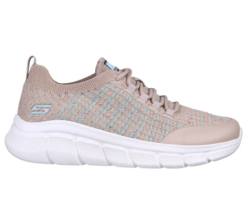 Skechers BOBS B Flex – Clean Spirit – Taupe / Multi (117300-TPMT)