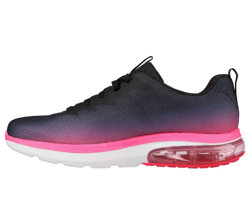 Skechers Skechers GOwalk Air 2.0 – Quick Breeze – Zwart / Heet Roze (124348-BKHP)
