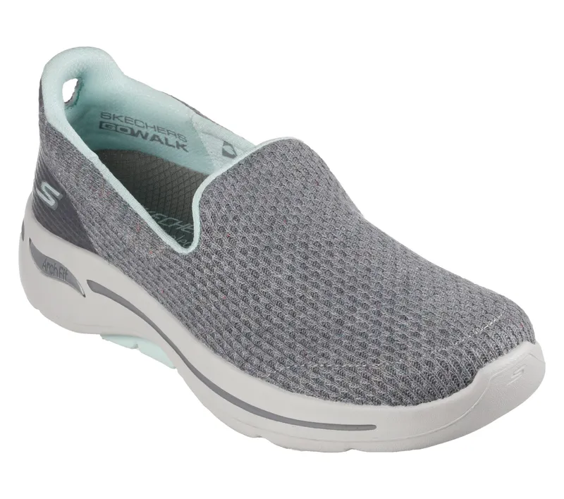Skechers Skechers GO WALK Arch Fit – Our Earth – Grijs / Aqua (124416-GYAQ)