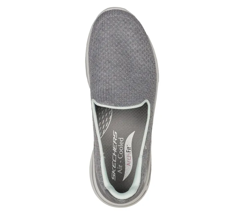 Skechers Skechers GO WALK Arch Fit – Our Earth – Grijs / Aqua (124416-GYAQ)