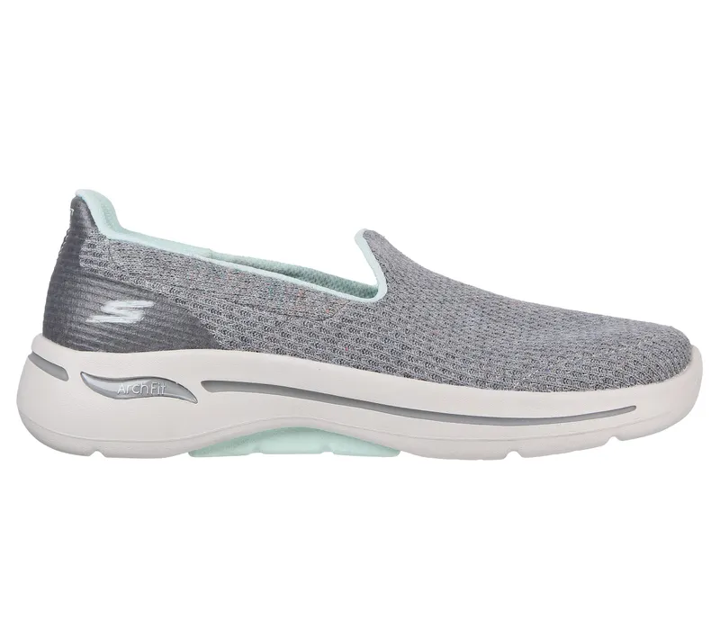 Skechers Skechers GO WALK Arch Fit – Our Earth – Grijs / Aqua (124416-GYAQ)