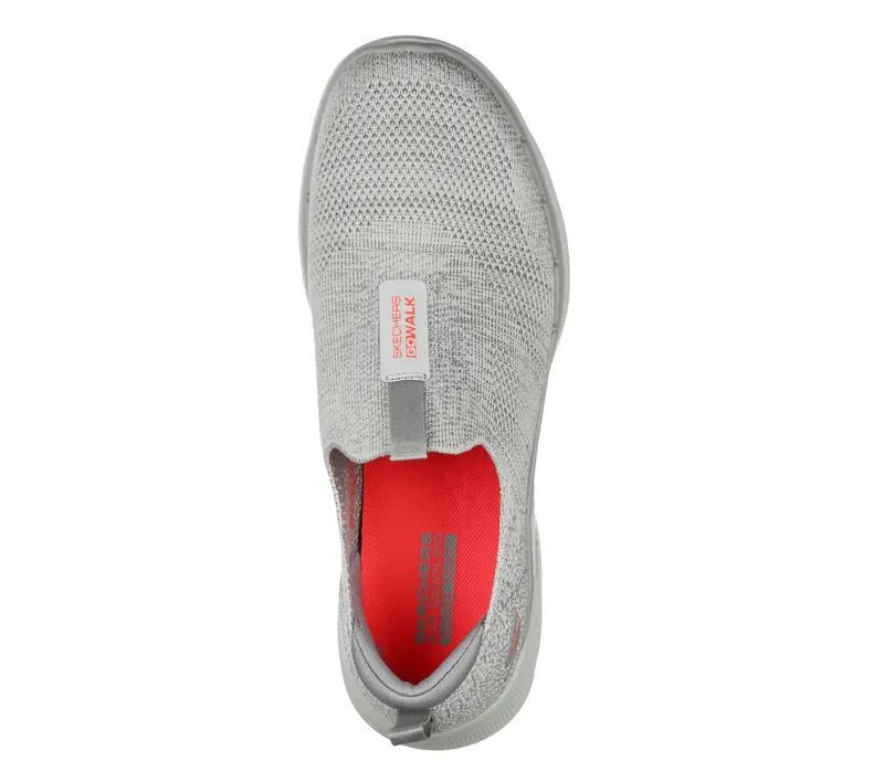 Skechers Skechers GOwalk 6 – Glimmering – Grijs / Koraal (124502-GYCL)