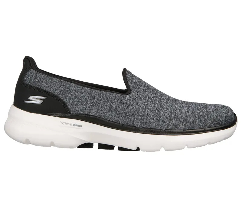 Skechers Skechers GOwalk 6 – Grand Horizon – Zwart / Wit (124507-BKW)