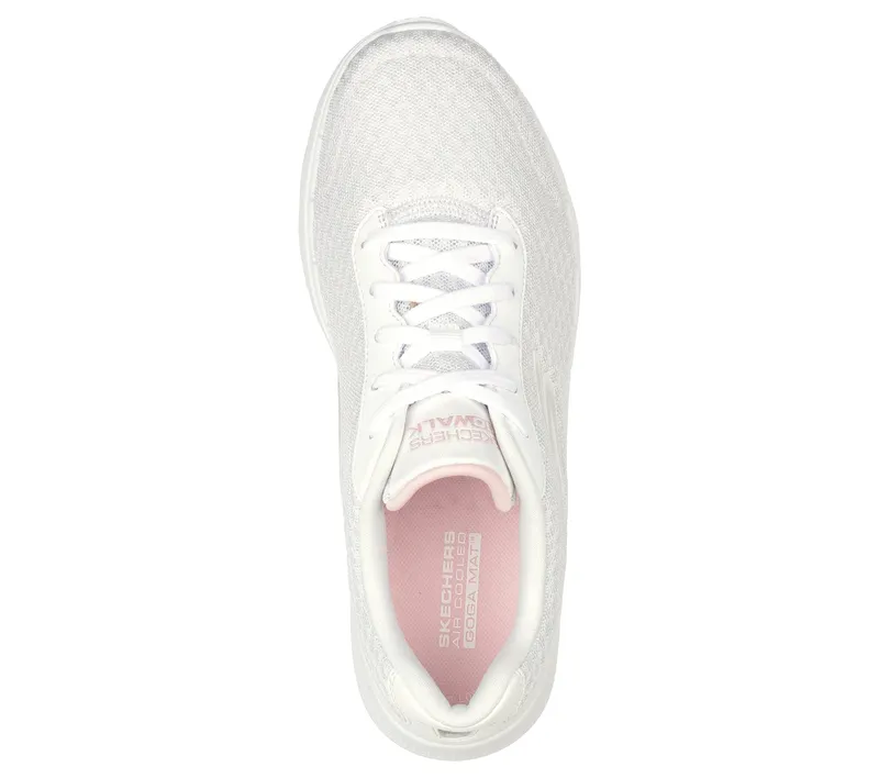Skechers Skechers GO WALK 6 – Iconic Vision – Wit / Roze (124514-WPK)