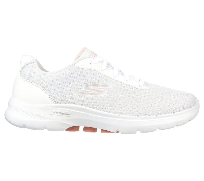 Skechers Skechers GO WALK 6 – Iconic Vision – Wit / Roze (124514-WPK)