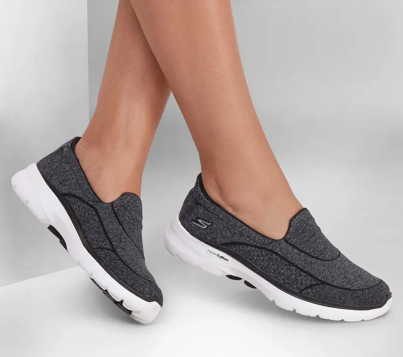 Skechers Skechers GO WALK 6 – Carice – Zwart / Wit (124541-BKW)