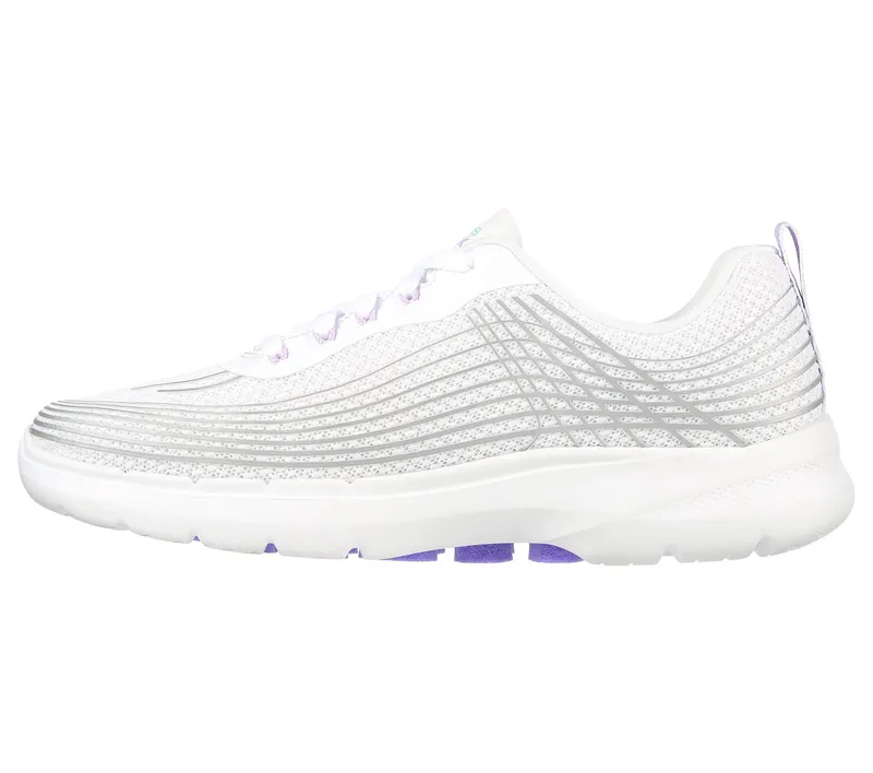 Skechers Skechers GO WALK 6 – Stunning Glow – Wit / Multi (124554-WMLT)