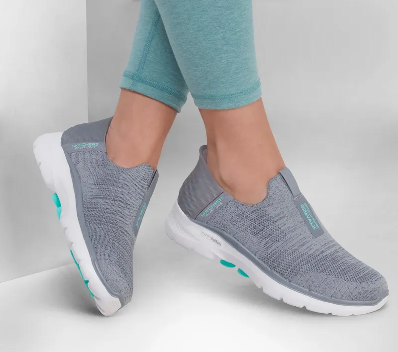Skechers Skechers Slip-ins: GO WALK 6 – Fabulous View – Grijs (124569-GRY)