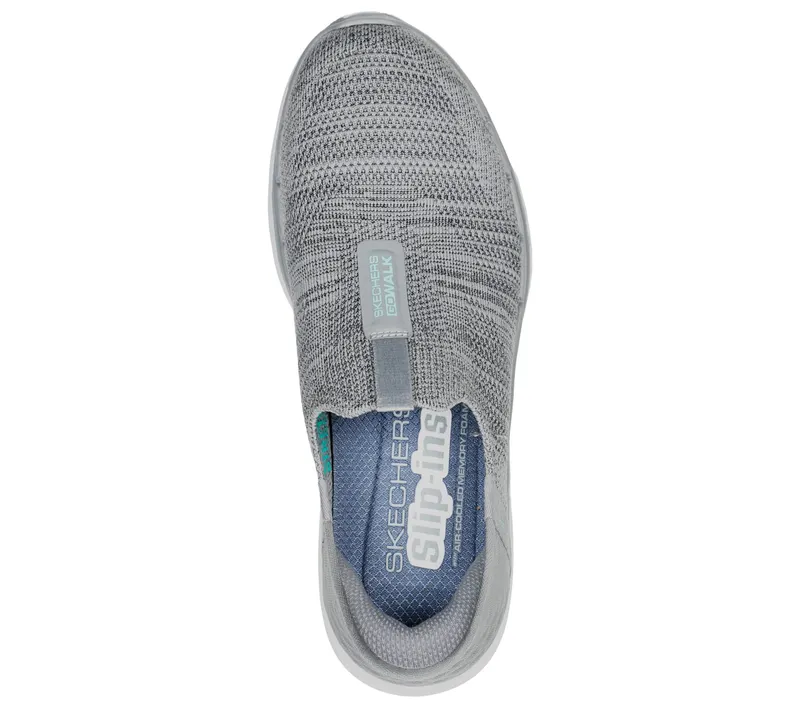 Skechers Skechers Slip-ins: GO WALK 6 – Fabulous View – Grijs (124569-GRY)