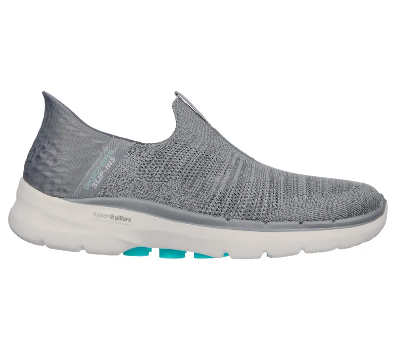 Skechers Skechers Slip-ins: GO WALK 6 – Fabulous View – Grijs (124569-GRY)