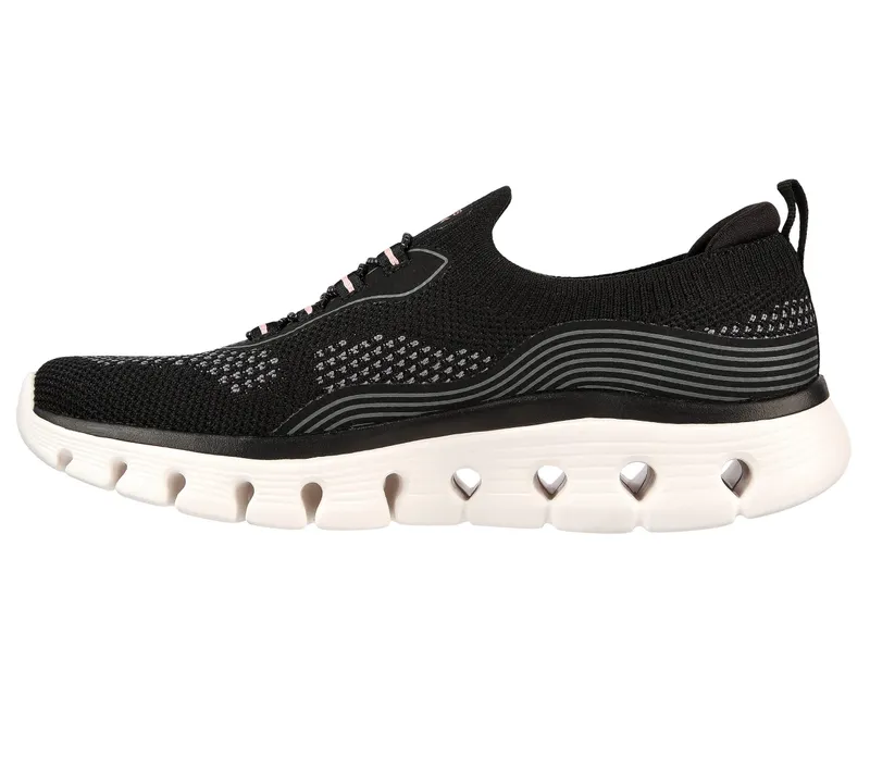 Skechers Skechers GO WALK Glide-Step Flex – Silver Spirit – Zwart / Roze (124808-BKPK)