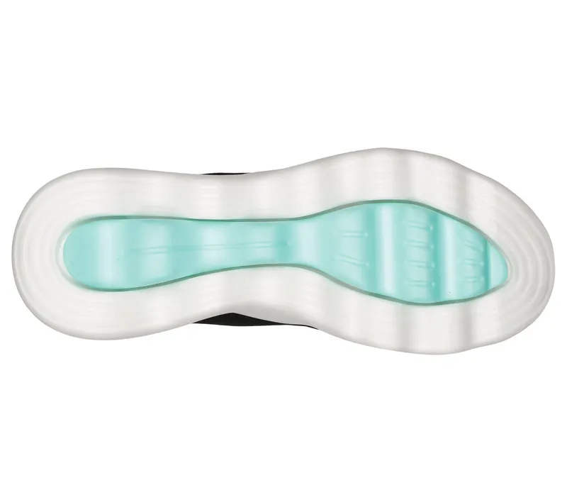 Skechers Skechers GO WALK Massage Fit – Zwart / Turkoois (124903-BKTQ)