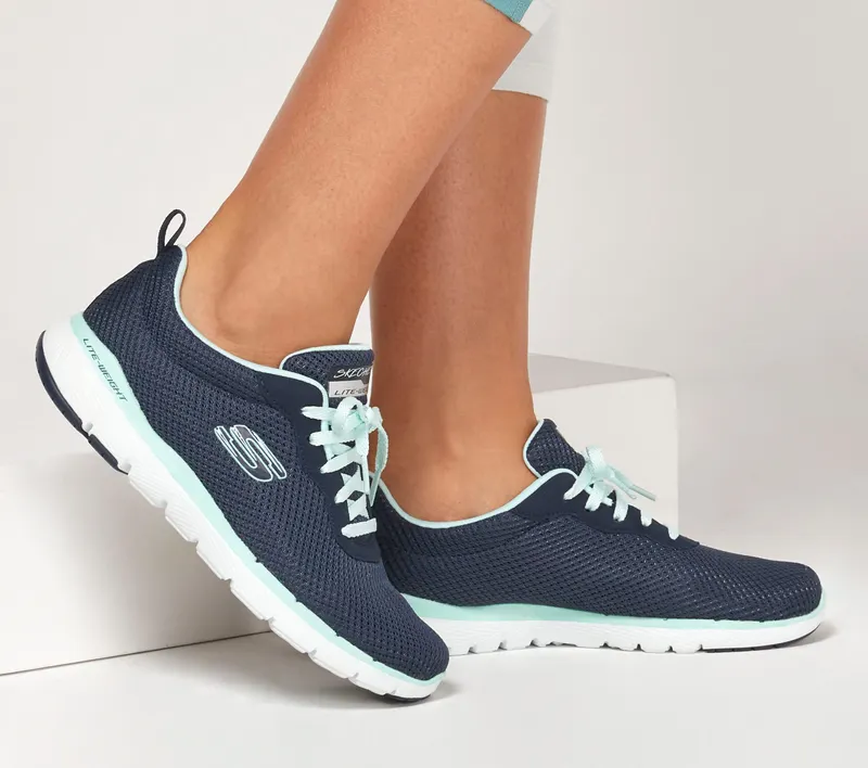 Skechers Flex Appeal 3.0 – First Insight – Marine / Aqua (13070-NVAQ)