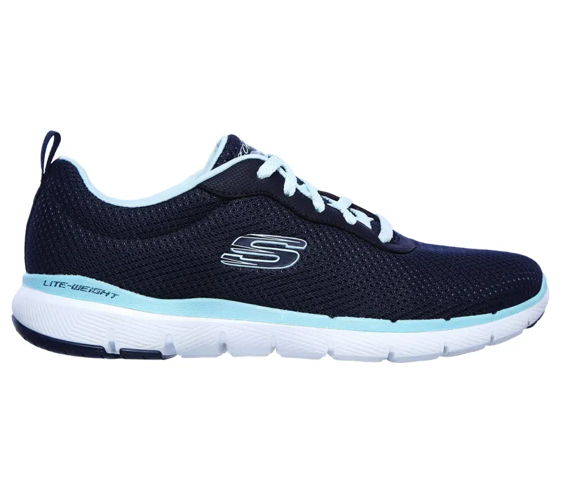 Skechers Flex Appeal 3.0 – First Insight – Marine / Aqua (13070-NVAQ)