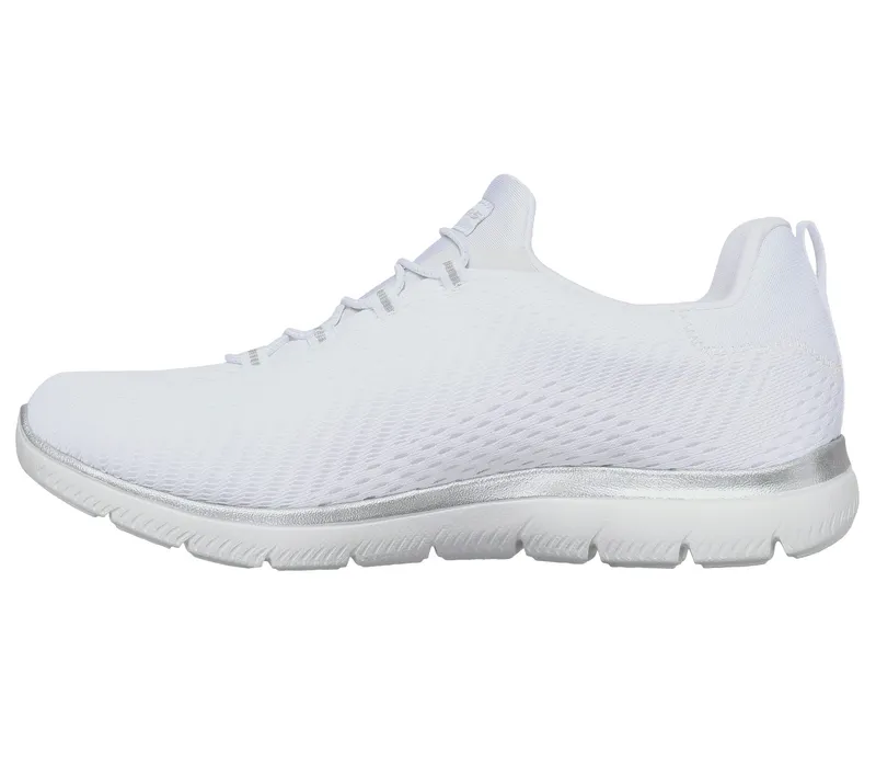 Skechers Summits – Fast Attraction – Wit / Zilver (149036-WSL)