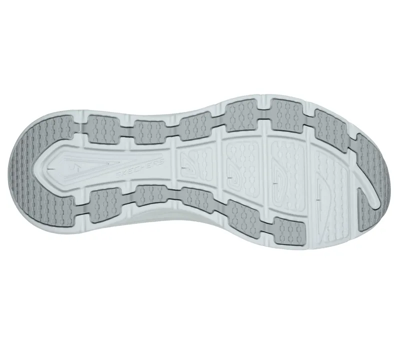 Skechers Relaxed Fit: D’Lux Walker – Timeless Path – Wit / Zilver (149312-WSL)