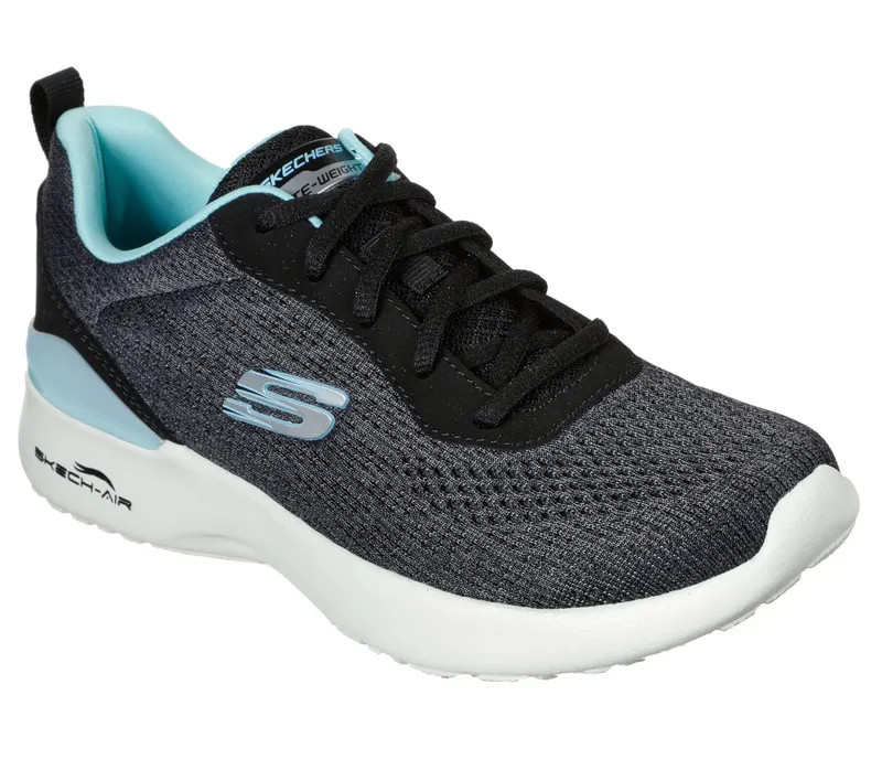 Skechers Skech-Air Dynamight – Top Prize – Zwart / Turkoois (149340-BKTQ)