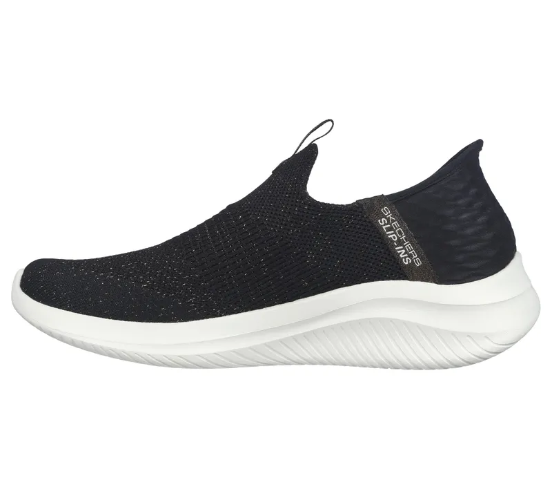Skechers Skechers Slip-ins: Ultra Flex 3.0 – Glitter Me – Zwart / Goud (149591-BKGD)