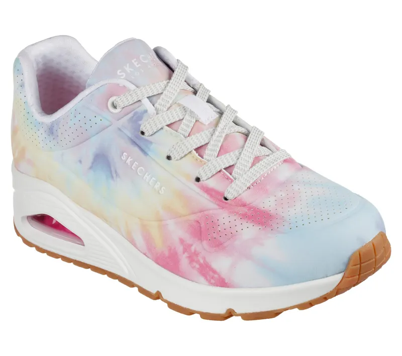 Skechers Uno – Hyped Hippie – Wit / Multi (155362-WMLT)