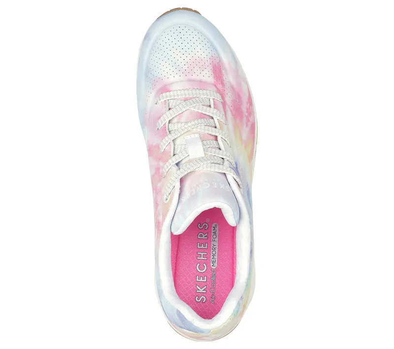 Skechers Uno – Hyped Hippie – Wit / Multi (155362-WMLT)