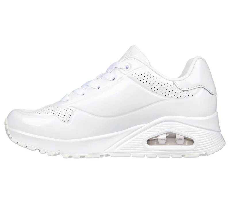Skechers Uno – Shiny One – Wit (177142-WHT)