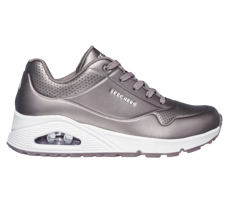 Skechers Uno – Rose Bold – Pewter (73691-PEW)