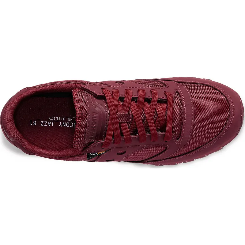 Saucony Jazz 81 Utilitarian Cordura Burgundy (S70718-2)