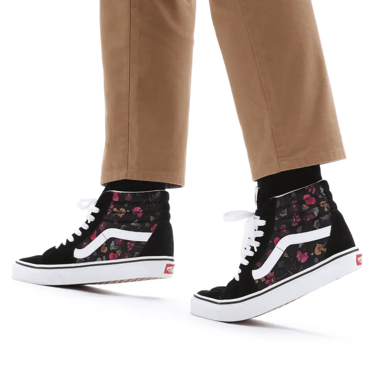 VANS Pressed Floral Sk8-hi Zwart (VN0A5JMJ8N8)