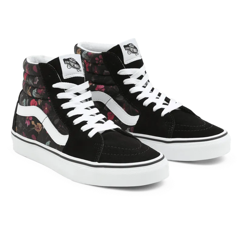 VANS Pressed Floral Sk8-hi Zwart (VN0A5JMJ8N8)