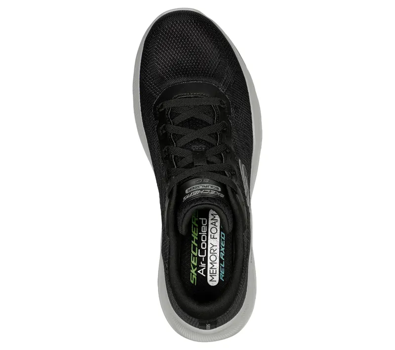 Skechers Relaxed Fit: Equalizer 5.0 – New Interval – Zwart / Grijs (232522-BKGY)
