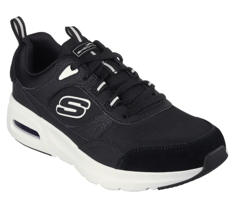 Skechers Skech-Air Court – Homegrown – Zwart / Wit (232646-BKW)