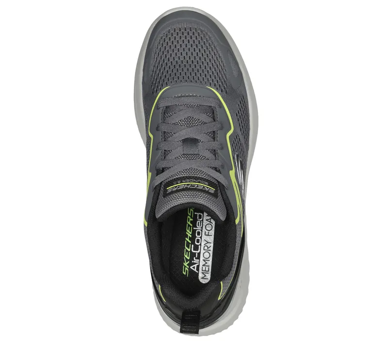 Skechers Bounder 2.0 – Andal – Houtskool / Limoen (232674-CCLM)