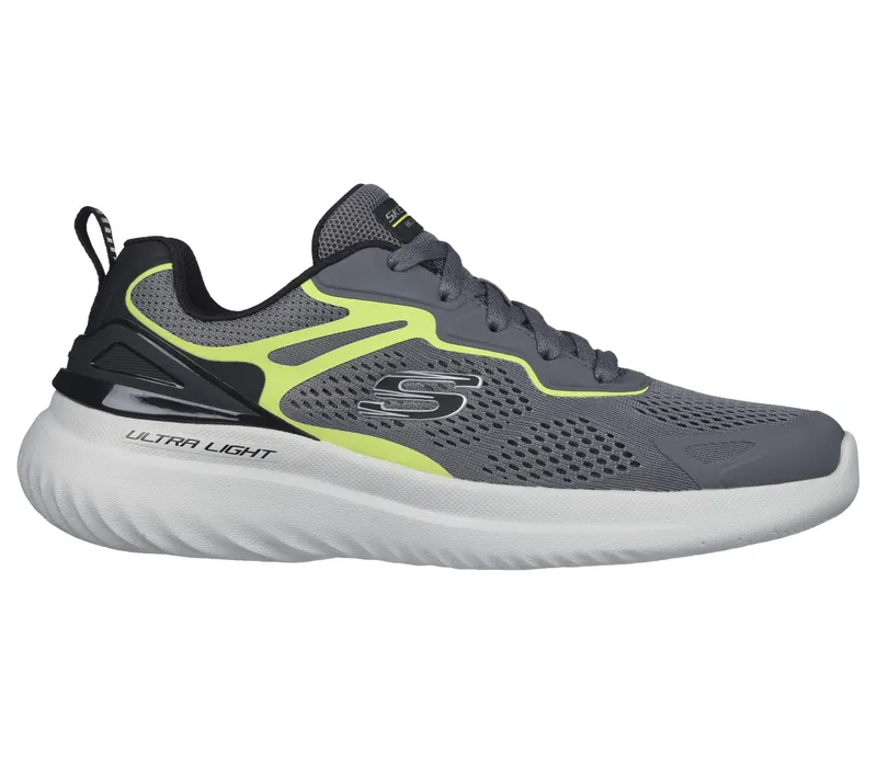 Skechers Bounder 2.0 – Andal – Houtskool / Limoen (232674-CCLM)