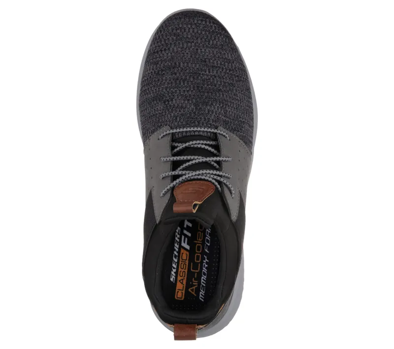 Skechers Delson – Camben – Zwart / Grijs (65474-BKGY)