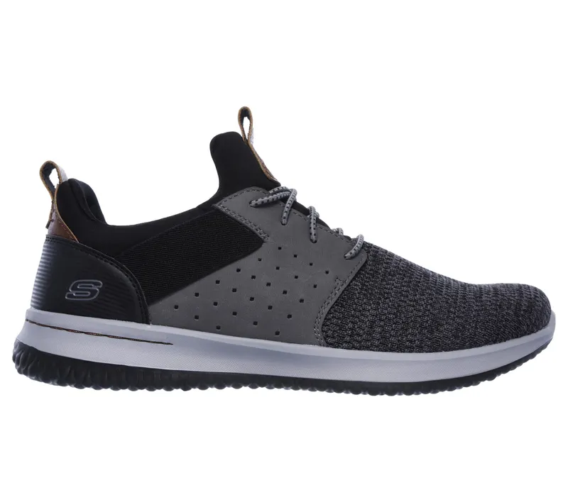 Skechers Delson – Camben – Zwart / Grijs (65474-BKGY)