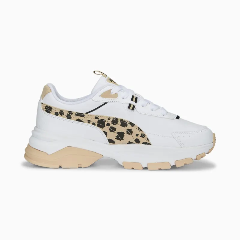 Puma Cassia Via Animal Wit/Zwart (391945-01)