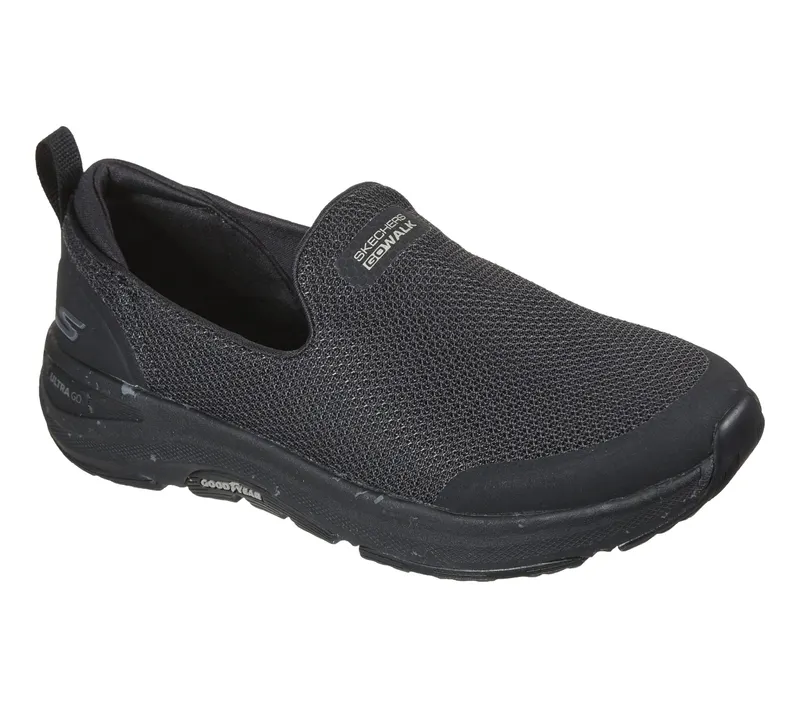 Skechers GO WALK Outdoor – Fun Trail – Zwart (124431-BBK)