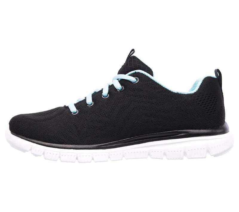 Skechers Graceful – Get Connected – Zwart / Turkoois (12615-BKTQ)