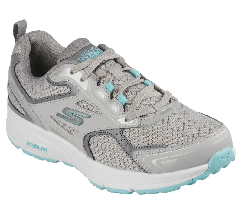 Skechers Skechers GO RUN Consistent – Grijs / Turkoois (128075-GYTQ)