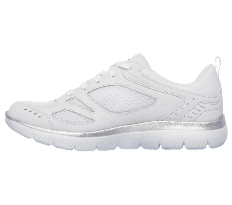 Skechers Summits – Suited – Wit / Zilver (12982-WSL)
